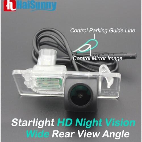 HD Vehicle Rear View Reverse Camera For Jaguar XF X250 XE Land Rover Discovery Sport 5 Velar Starlight Night Vision Fisheye Lens