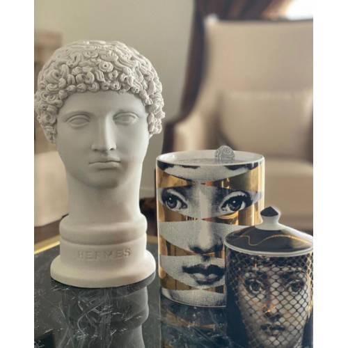 Hermes bust sculpture trinket large size 30cm