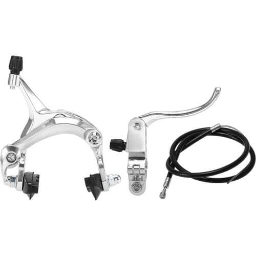 Fixie Road Bike Cruiser Brake Set Bike Brake Kit Bike Caliper Brake Kit Side Pull Brake Set For Most Fixie Bike accessories