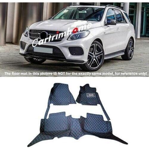 Left Hand Drive! Car Floor Mat Pad 1set For Mercedes Benz GLE Coupe C292 15-16