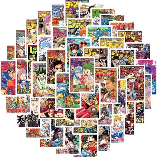 10/30/50PCS Mix Anime Jujutsu Kaisen HUNTER Tokyo Revengers Stickers Laptop Snowboard Fridge Guitar Cartoon Decal Sticker Toys