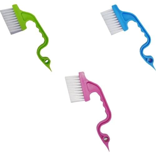 Window Cleaning Brush 1pcs Window Groove Gap Track Cleaning Brushes Super Comfortable Bathroom Household Cleaning Tools Brush