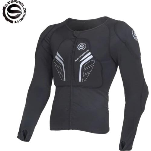 Star Field Motocross Reflective Protective Jacket Racing Body Armor and Motocross Racing Luminous Body Armor Black 2021 New
