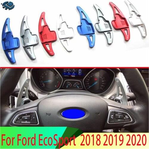 For Ford EcoSport 2018 2019 2020 Aluminum alloy Steering Wheel Shift Paddle Extension
