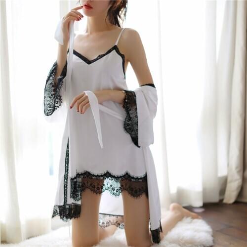 Женские атласные ночные сорочки WOAIXDD China At AliExpress