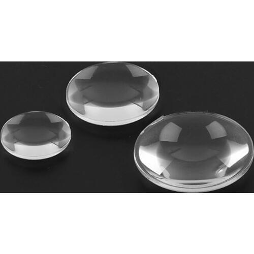 10pcs Lenticular Biconvex Lens 3D Virtual VR Glasses Lens Magnifier Convex Lens 83XA