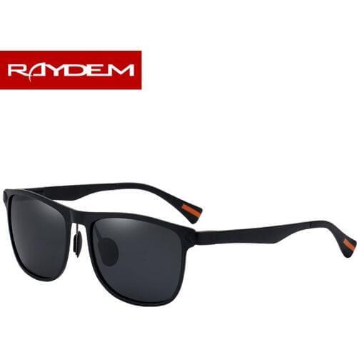 2018 Raydem New Polarized Sunglasses Man Male Aluminium Magnesium Oval frame Sunglass Women Simple Oculos De Sol Feminina