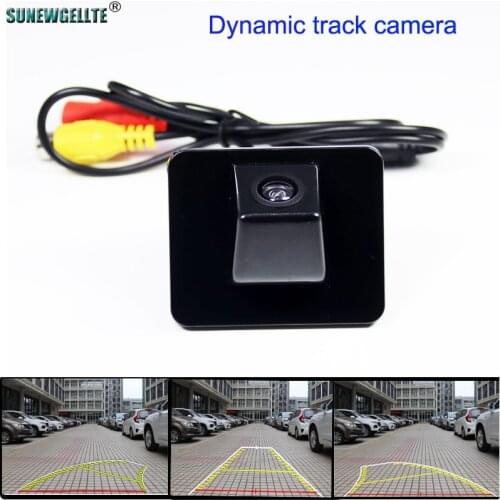 4089T HD Vehicle Dynamic Trajectory Parking Line Car Reverse Rear View Camera For Kia K5 Optima Cerato for Hyundai i40 sedan