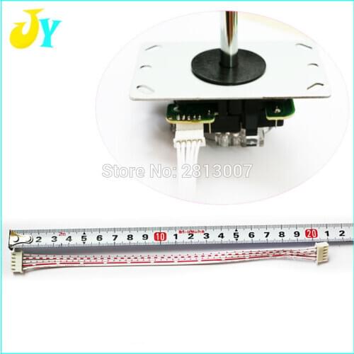 5Pcs free shipping 5Pin Acade Replacement Wiring harness Cable for Arcade Sanwa Joystick Arcade controller keyboard