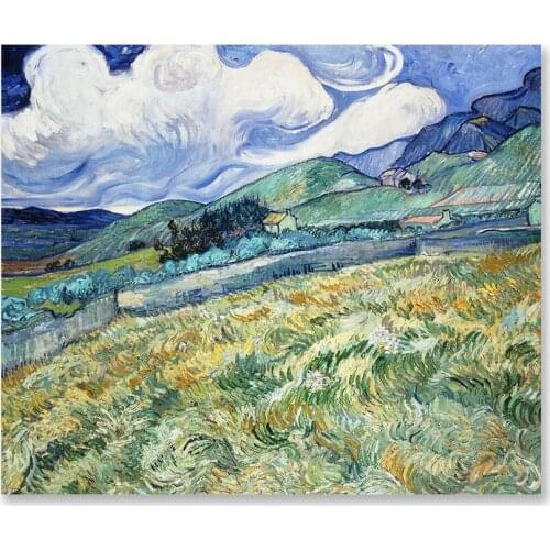 5D Diamond Painting Round Rhinestone Embroidery Paint By Number Kits on Canvas Arts Craft for Wall Decor Van Gogh