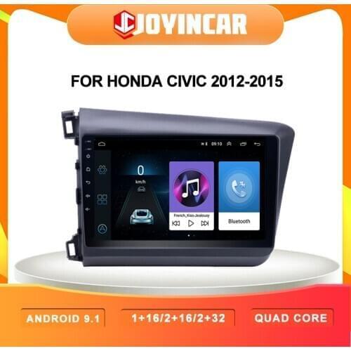 9" 2 din Android 10.1 Car Radio Stereo Audio GPS Navigation For Honda Civic 2012-2015 Car Multimidia Video Player Head Unit