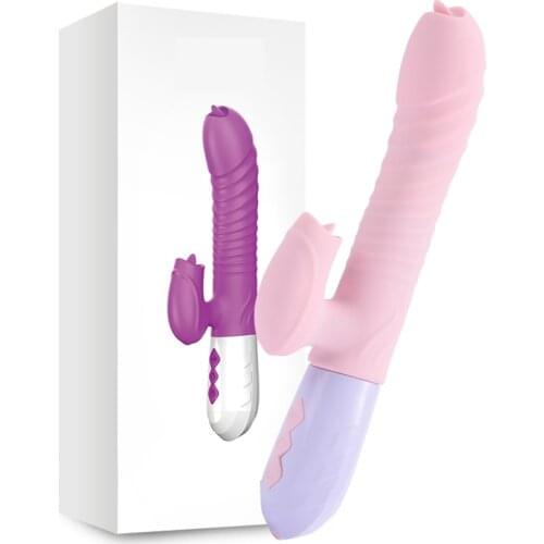 Dildo Vibrat Toy Telescopic G Spot Heating Vibrat Sex for Woman toy Erotic vibrat sex clitori Stimulator sex Machine