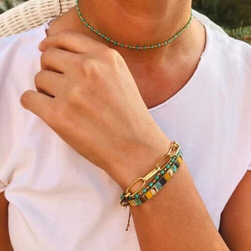 Go2boho Tila Bead Bracelets For Women Glass Bead Jewelry Adjustable Rope Pulsera Miyuki Womens Bracelet Gift For The New Year