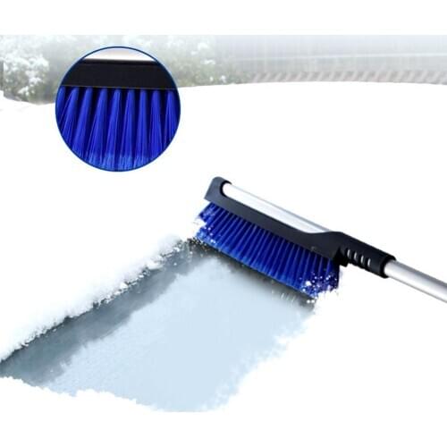 Car Snow Brush 2-in-1 Retractable Car Ice Scraper Snow Remover Shovel Brush Window Windscreen Windshield Shovel Removal Tool