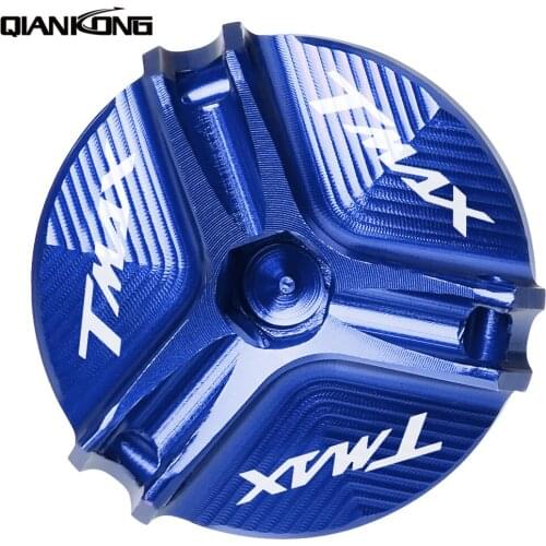 Motorcycle M20*2.5 Engine Oil Filter Cup Plug Cover Screw For YAMAHA Tmax 530 2013-2017 2016 2015 2014 Tmax500 2001-2012 2011