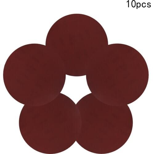 Utoolmart 5/10/15pcs 9-inch Gum Disc Sandpaper 225mm Alumina Round Practical Abrasive Tools Grit 320/400/600/800