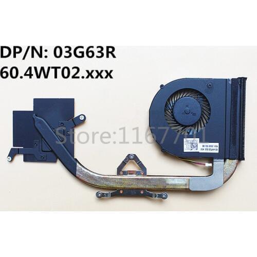 New Original Laptop/Notebook independent CPU Cooling Radiator Heatsink&fan for Dell Inspiron 14R 3421 5421 03G63R 60.4WT02.022