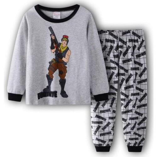 NEW Children Pajamas Set Baby Girl Boys Cartoon Casual Pijamas Kids Pyjamas Sleepwear Nightgown LP071