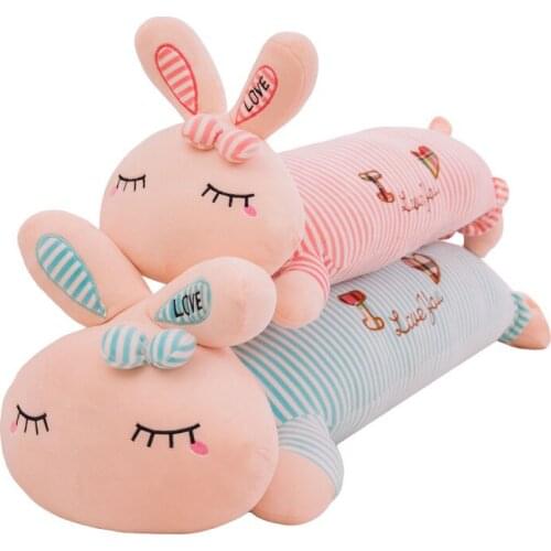 40-70cm Kawaii Rabbit Pillow Anime Plushie Toy Stuffed Doll Best Kids Birthday Gift