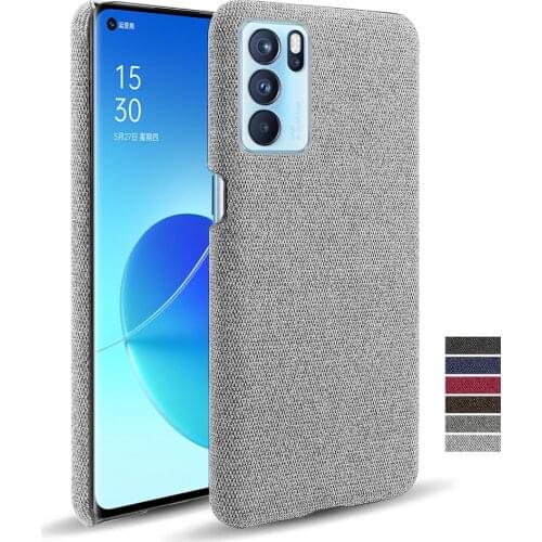 For OPPO Reno 6 5 Pro Plus 5Z A93 5G F19 K9 Funda Luxury Cloth Texture Fitted Case For Oppo Realme C21 8 X7 Pro Ultra V15 Q3i 5G