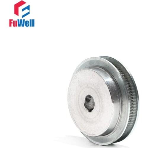 S2M-66T Synchronous Gear Pulley S2M 66Teeth Timing Pulley with Keyway Aluminum Alloy 8/10/12/14/15/20mm Bore Toothed Belt Wheel