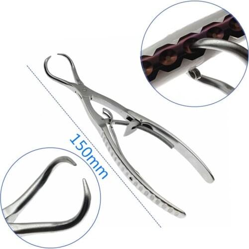 Bone holding forceps Orthopedic Self-locking Fixed pliers Stainless steel Orthopedic Surgical Practice instrument