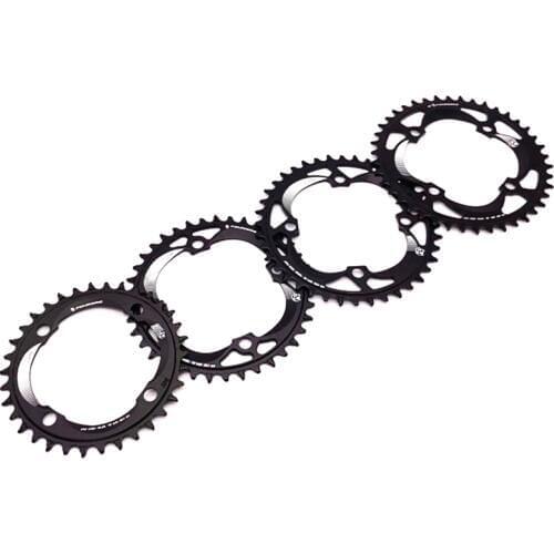 FOURIERS 104 BCD mountain bike narrow /wide chain ring crankset Chainwheel 34T 38T 40T 42T Round MTB Bicycle Chainring
