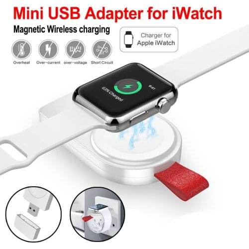 2019 Wireless Magnetic Charging USB Charger For Apple Watch Series 4 3 2 1 Charger Wireless Charger For Apple Watch 1 2 Charger