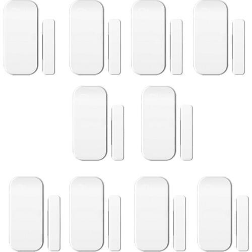 Wireless Door Window Magnetic Sensor for Home Security Voice Burglar GSM Alarm System