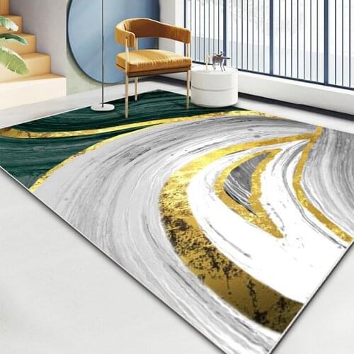 Nordic Style Home Floor Mat Living Room Sofa And Tea Table Bedroom Decorative Bay Window Bedside BalconyCorridor Non-Slip Carpet