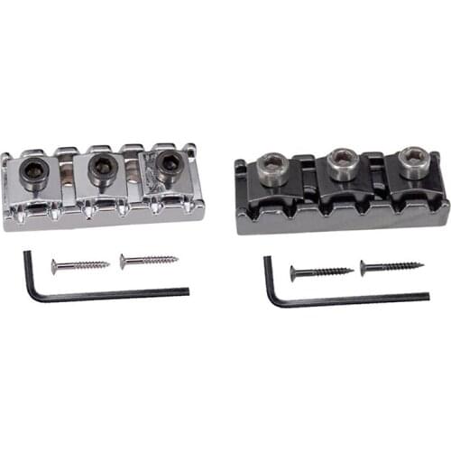 Electric Guitar String Pillow Double Electric Guitar Locking Nut String Lock With Wrench Guitar Parts Accessories