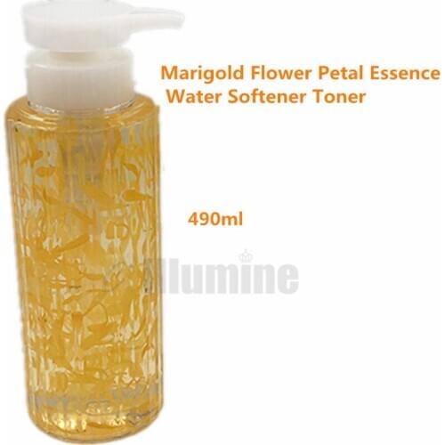 Marigold Flower Petal Essence Water Softener Toner Moisturizing Replenishing Water Refining Pores Controlling Oil 490ml