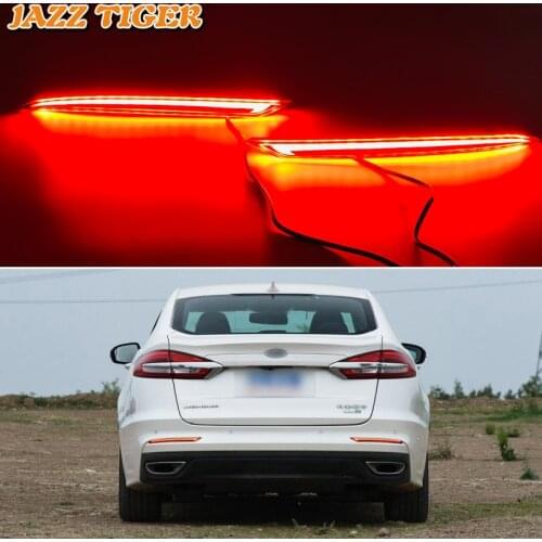 Rear Bumper Lights for Ford Mondeo Fusion 2019 2020 Auto Led Stop Signal for Cars Fog Lights Lada Vesta Reflectors Brake Lamp