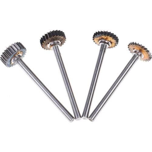 Tungsten Steel Milling Cutter 1/2/3/4mm Thickness 12mm Dia T Slot End Mill Bit