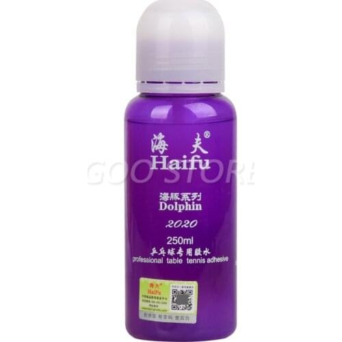 HAIFU dolphin Table Tennis Speed Glue 250ml Sponge Booster Effect Whale Tune Synthetic Glue Original HAIFU Ping Pong Glue