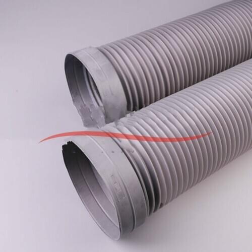Id100mm/150m/160mm air duct telescoping pvc pipe Flexible Exhaust Air Vent Pipe Duct Ducting Tube Hose corrugated pipes