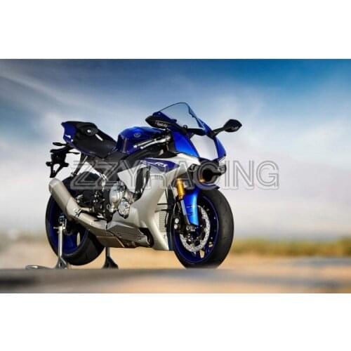 Injection Fairings for Yamaha YZF R1 2015 - 2017 2016 Complete Panels ABS Plastic Panels YZF1000 R1 15 16 17 Blue Cowls Hulls