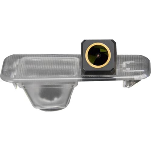 Rear View Camera for Kia Rio 3 UB Sedan Rio 2 JB 2009~2016, Reverse Backup Camera Night Vision Camera HD 1280*720P Golden Camera