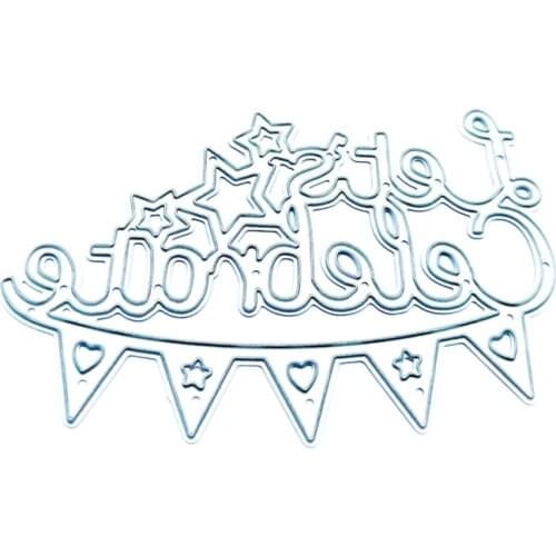 X7AB High Heels Perfume Silicone Seal Carbon Steel Cutting Dies DIY Scrapbooking