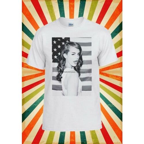 Lana Del Rey Pop Singer Star Song Men Women Vest Tank Top Unisex T Shirt 728