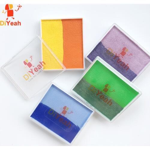 Pro Double Color Body Face Paint Makeup Painting Pigment 50g/piece Multicolor Series Body Art for Halloween Metallic Face Paint