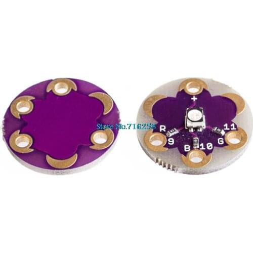 LilyPad Tri-Color LED RGB Module LilyPad LED Module Tri-color Module Smart Electronics