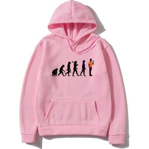 Interesting orangutan evolution Hoodies Sweatshirt Men Brand harajuku Hoodie fashion Mens Women Streetwear Hoody Tops clothing