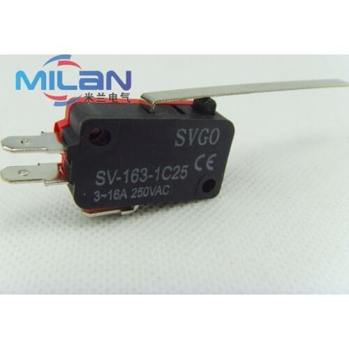 1PCS SVGO SV-163-1C25 Hight Quality Limited Switch Micro Switch silver contacts high accurate