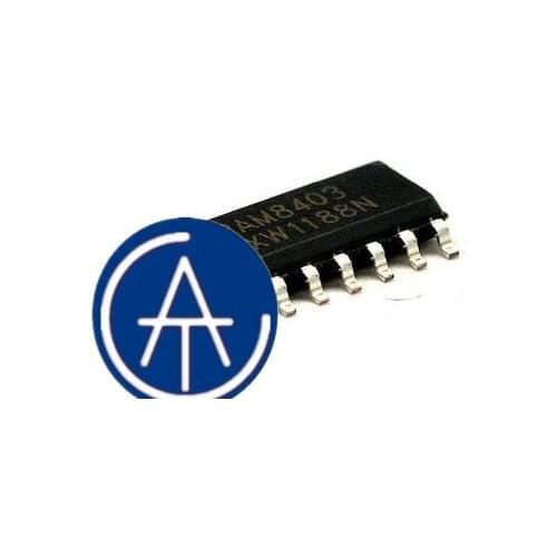 10pcs 100% orginal new brand new PAM8403 SOP-16 3W*2 filterless stereo class D audio amplifier real stock