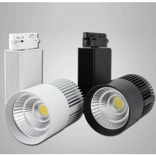 LED Track Light COB 30W Ceiling Rail Lights spotlight For Kitchen Fixed Clothing Shoes Shops Stores Track Lighting