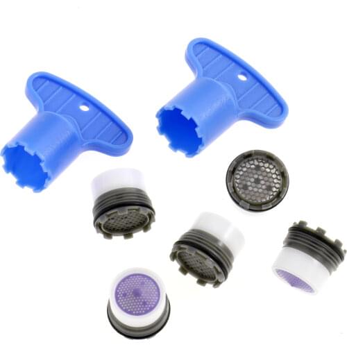 Faucet Aerator Insert Water Tap Water Spout Aerators Bubbler Faucet Flow Restrictor Replacement Parts for Bathroom Kitchen