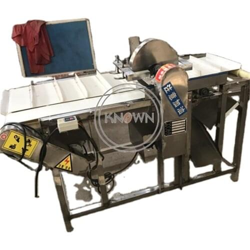 Commercial Salmon Fish Head Cutting Machine Equipment Grass Carp Tilapia Carp Head Removal Cutter Machinery