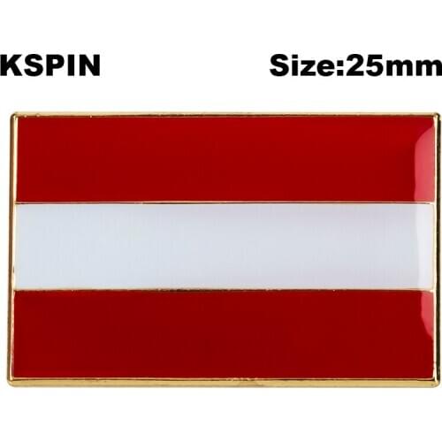 Austria Badge Symbol Pin Metal Badges Decorative Brooch Pins for Clothes Brooch Jewelry XY0592-2