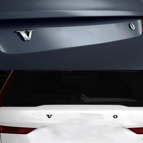 Car Logo Rear Trunk Sticker For VOLVO S40 S60 S70 S80 S90 C30 C60 C70 XC70 XC80 XC90 XC60 V70 V90 AWD VOLVO Label Sticker
